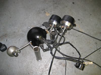 Clocks and Headlight assembly