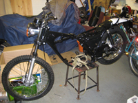 Finished KE frame