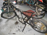 Stripped down and ready for restoration